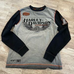 Harley Davidson long sleeve tee
